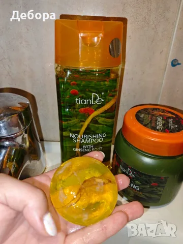 Комплект с женшен за коса и тяло