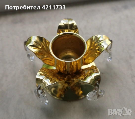 прекрасен пепелник с Сваровски Swarowsky кристали НОВО, снимка 3 - Декорация за дома - 55233502