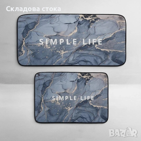 Комплект водоустойчиви постелки за кухня , снимка 3 - Килими - 54887726