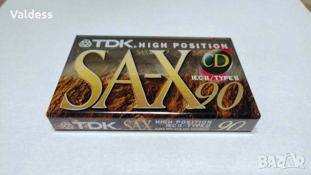 Аудио касета TDK SA-X90 position chrome type II