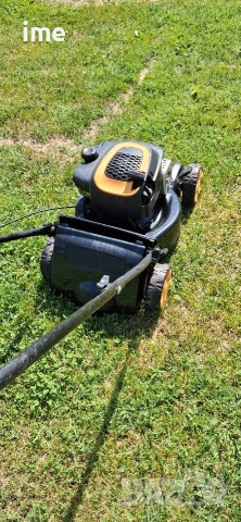 Бензинова косачка НОМЕР 40. Четиритактов двигател на Briggs&Stratton. 2.2 кс. 125 куб/см. 40 см..., снимка 4 - Градинска техника - 54693826
