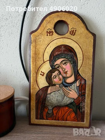 Иконопис. Рисувани икони по поръчка., снимка 3 - Икони - 55553791
