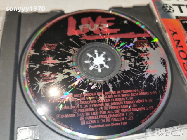 PUR CD-ВНОС GERMANY 1106260835H2E6R, снимка 2 - CD дискове - 54861668
