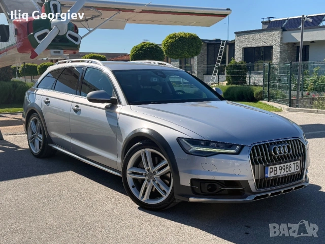 Audi A6 Allroad 3.0 bitdi-320кс.8zf/ACC/MATRIX/РЕАЛНИ КМ.ОБСЛУЖЕНА, снимка 2 - Автомобили и джипове - 54558943