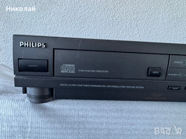 PHILIPS CD-210 CD ПЛЕЪР , снимка 2 - Аудиосистеми - 54988516