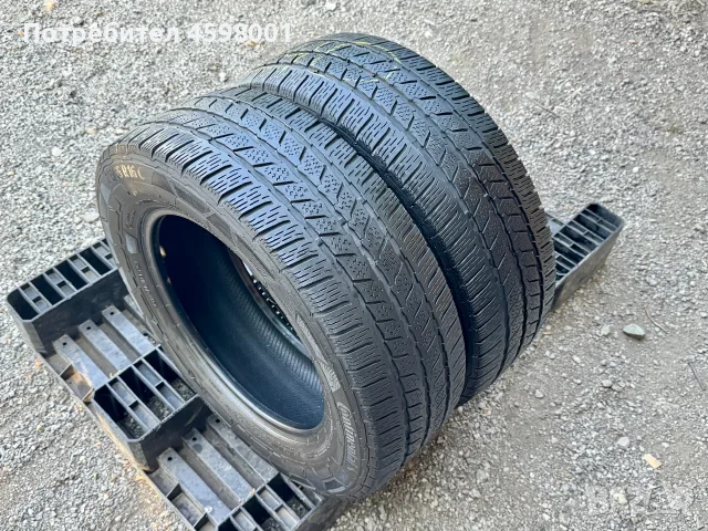 2бр.ЗИМНИ ГУМИ Continental 215/65/16C за бус Iveco,Ducato,Sprinter,Crafter,T5, снимка 3 - Гуми и джанти - 55667049