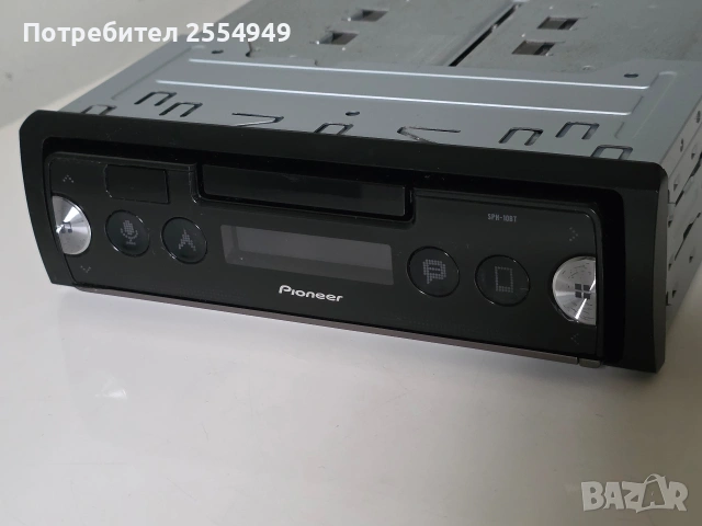 Авторадио Pioneer SPH-10BT – С вградена стойка за телефон и Bluetooth