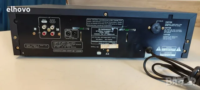 Дек Pioneer CT-1280WR, снимка 9 - Декове - 55554830