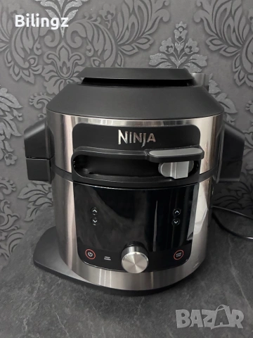 Ninja 0L650 Foodi, 12in1, мултикукър, airfry, 2г гаранция, пълен комплект, 7.5L, 3 режима 12 функции