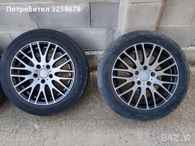 Алуминиеви джанти DEZENT 16", снимка 6 - Гуми и джанти - 54933804