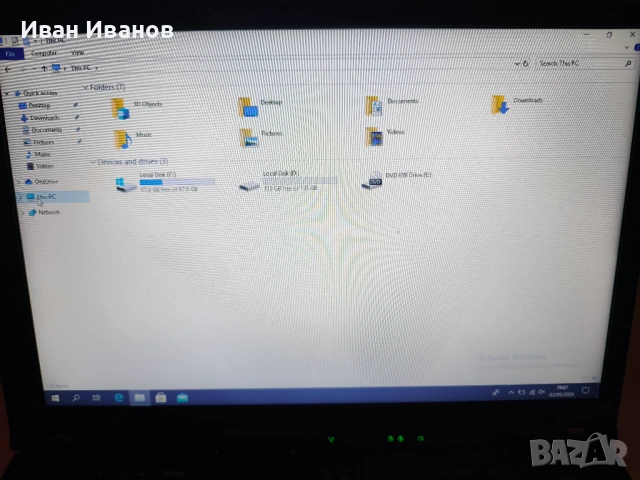 лаптоп Lenovo T400, снимка 11 - Лаптопи за работа - 54460807