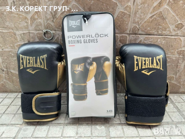 Боксови ръкавици Everlast Powerlock 16 oz – НОВИ