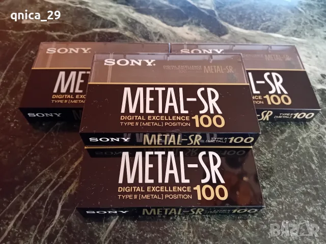 Sony Metal SR-100 аудио касета