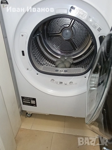 Сушилня Haier Model HD9O-A3Q979U1-S, снимка 5 - Сушилни - 54356741