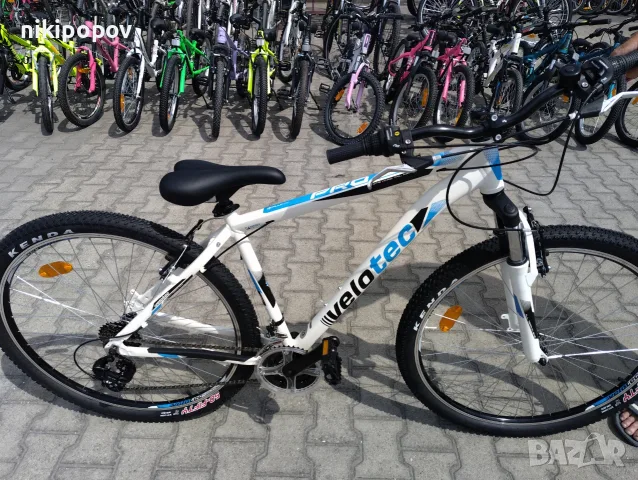 PA Алуминиев велосипед 29" Velotec PRO бял/син, снимка 3 - Велосипеди - 55552008