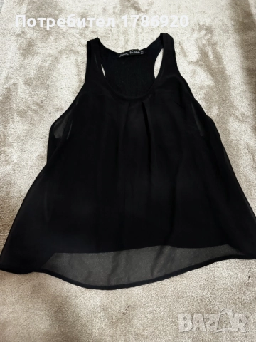 ✨ Дамски потник Stradivarius New Collection с пайети - черна магия! ✨, снимка 3 - Потници - 24827358