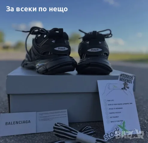 Balenciaga Track Black Унисекс👟Дамски Маратонки👟Мъжки Спортни Обувки Код ch64, снимка 4 - Маратонки - 55482058
