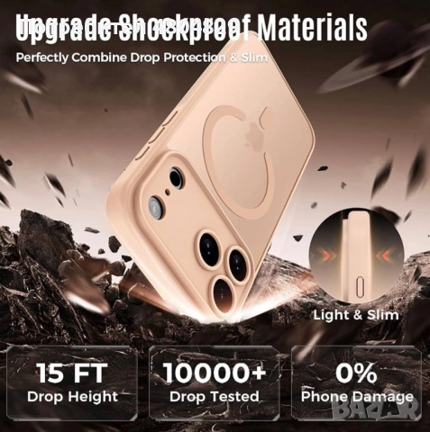Нов MagSafe калъф за iPhone 17 Pro Max със защита за камера, снимка 4 - Калъфи, кейсове - 54369186