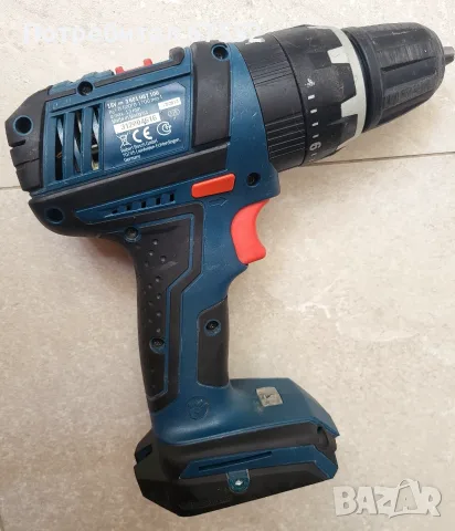 Ударен винтоверт Bosch GSB 18 V-LI. Само машина, без батерии зарядно. Цена: 40€ (цената е крайна), снимка 2 - Винтоверти - 52997243
