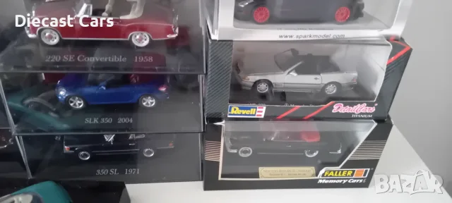 Mercedes-Benz 300 SL McLaren  1:43 Minichamps, Schabak, Altaya, Corgi, Spark, Pilen , снимка 10 - Колекции - 55354662
