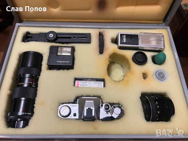 Аналогов фотоапарат Canon AE-1, снимка 11 - Фотоапарати - 54812727