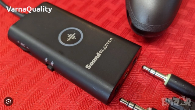 Външна звукова карта - Creative Sound Blaster G3 – USB-C DAC / Headphone Amplifier 1xSPDIF + 1x3.5mm