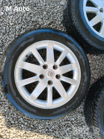 Джанти с гуми Рено 16"5х114.3 , снимка 3 - Гуми и джанти - 54553412