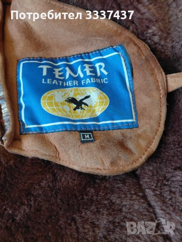 Дамски кожух от агнешка кожа, снимка 3 - Палта, манта - 54062907