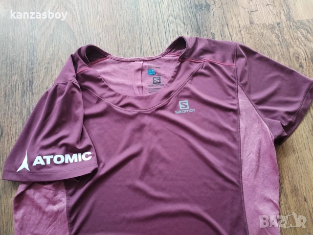 SALOMON - страхотна дамска тениска КАТО НОВА M , снимка 2 - Тениски - 55268937