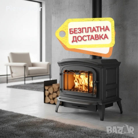 Френска чугунена печка 12кW