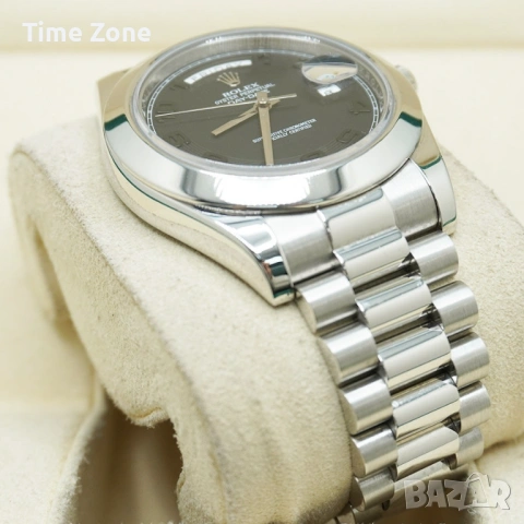 Rolex Day-Date 40mm President Rose Gold All Black Dial Automatic Мъжки / Унисекс Различни Варианти, снимка 6 - Мъжки - 54047813