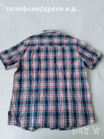 Риза с къс ръкав Jack Wolfskin (Slim fit) като нова -XL, снимка 2 - Спортни дрехи, екипи - 54767763