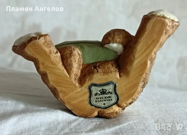 Винтидж колекционерска фигурка мече-моряк Gilde Handwerk Германия , снимка 6 - Колекции - 55548278