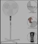 Вентилатор Clatronic 40cm., снимка 6