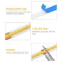 6 броя х 1метър COB LED ленти USB димируема с докосване – топло бяло , снимка 9