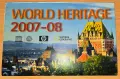 Карта за световното наследство  2007 - 2008 година, снимка 1