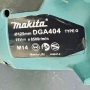 Акумулаторен ъглошлайф MAKITA DGA404 РЕПЛИКА, снимка 2