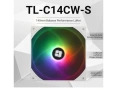 Thermalright TL-C14CW-S 14CM тих вентилатор, снимка 1