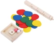 Дървена играчка Smart Baby - Кула с падащи топчета, снимка 2
