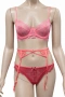 Hunkemöller дантелен сутиен 75C в розово, снимка 5
