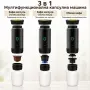 Преносима еспресо машина 3 в 1 с USB зарядно, 20 бара – мини кафемашина за капсули и мляно кафе за а, снимка 8