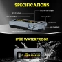 Преносим стартер за кола с QC3.0 и водоустойчивост IP66, снимка 3