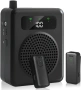 Преносим гласов усилвател с 2 безжични микрофона – Bluetooth колонка за учители, презентации и карао, снимка 1