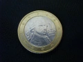 Супер рядка 1 евро монета 2023г. (Австрия), снимка 1
