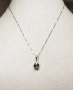 Ръчно колие с естествен австралийски двуцветен Сапфир 1.22ct VVS с верижка и Сертификат, снимка 7