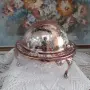 Винтидж английски съд за масло или хайвер, снимка 1