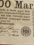 Две райхбанкноти 200 000 марки 1923г. / 100 марки 1908г. Германия редки за КОЛЕКЦИЯ 17983, снимка 3
