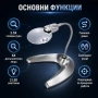 Настолна лупа лед осветление за четене бродиране гоблени шиене работа, снимка 2
