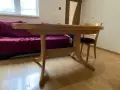 Комплект маса и столове - естествено дърво, снимка 6