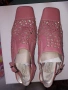 Розови сандали от естествена кожа, 39 номер, стелка 25 см, снимка 5